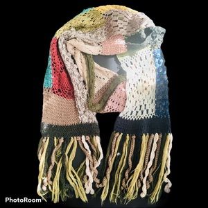 LUCKY BRAND 🍀 Crochet Scarf